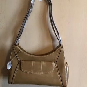 NWOT - Jessica beige shoulder bag